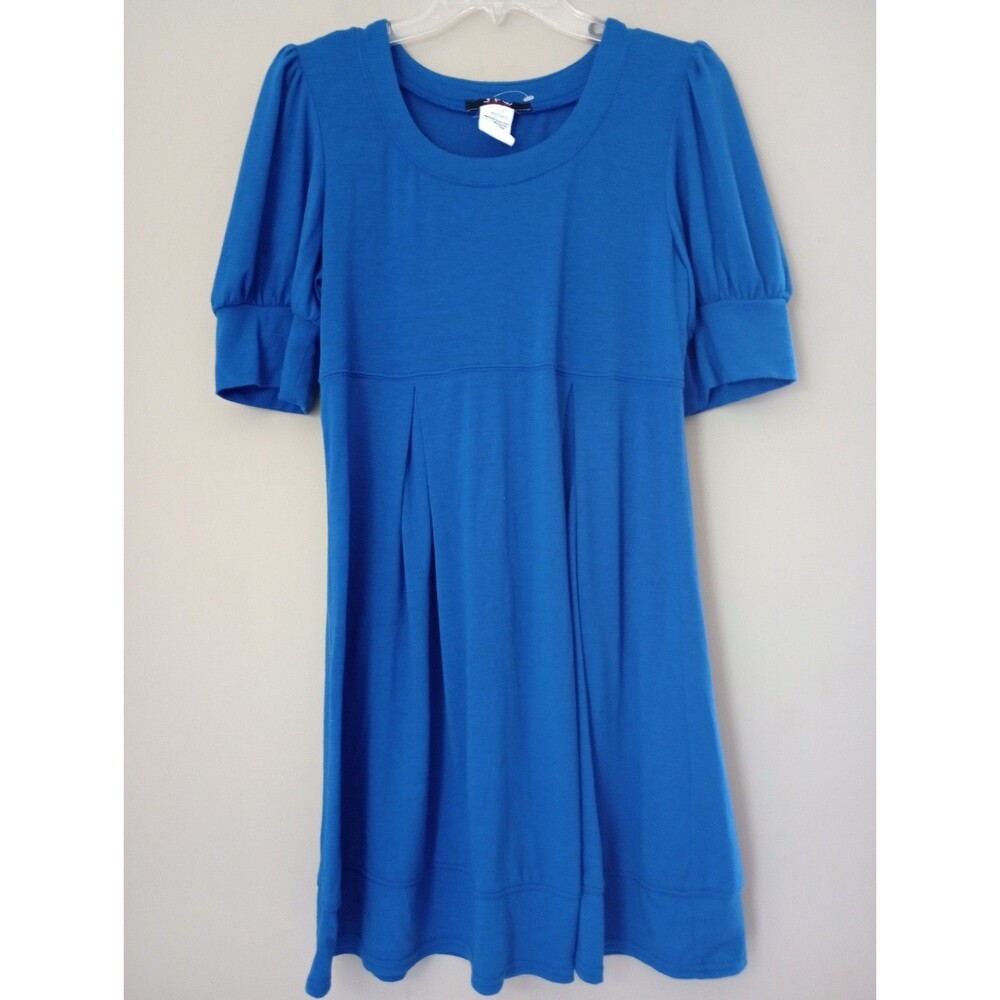 JFW Blue Dress Puffed Sleeve Size XL